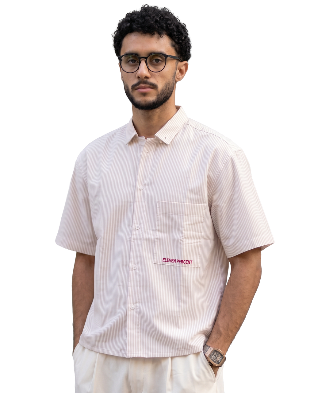 Beig x white 