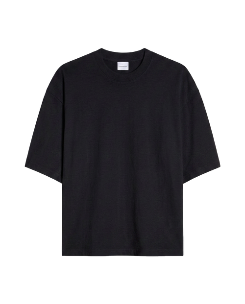Premium (MEDIUM WEIGHT) Black BOXY T-SHIRT Eleven Percent