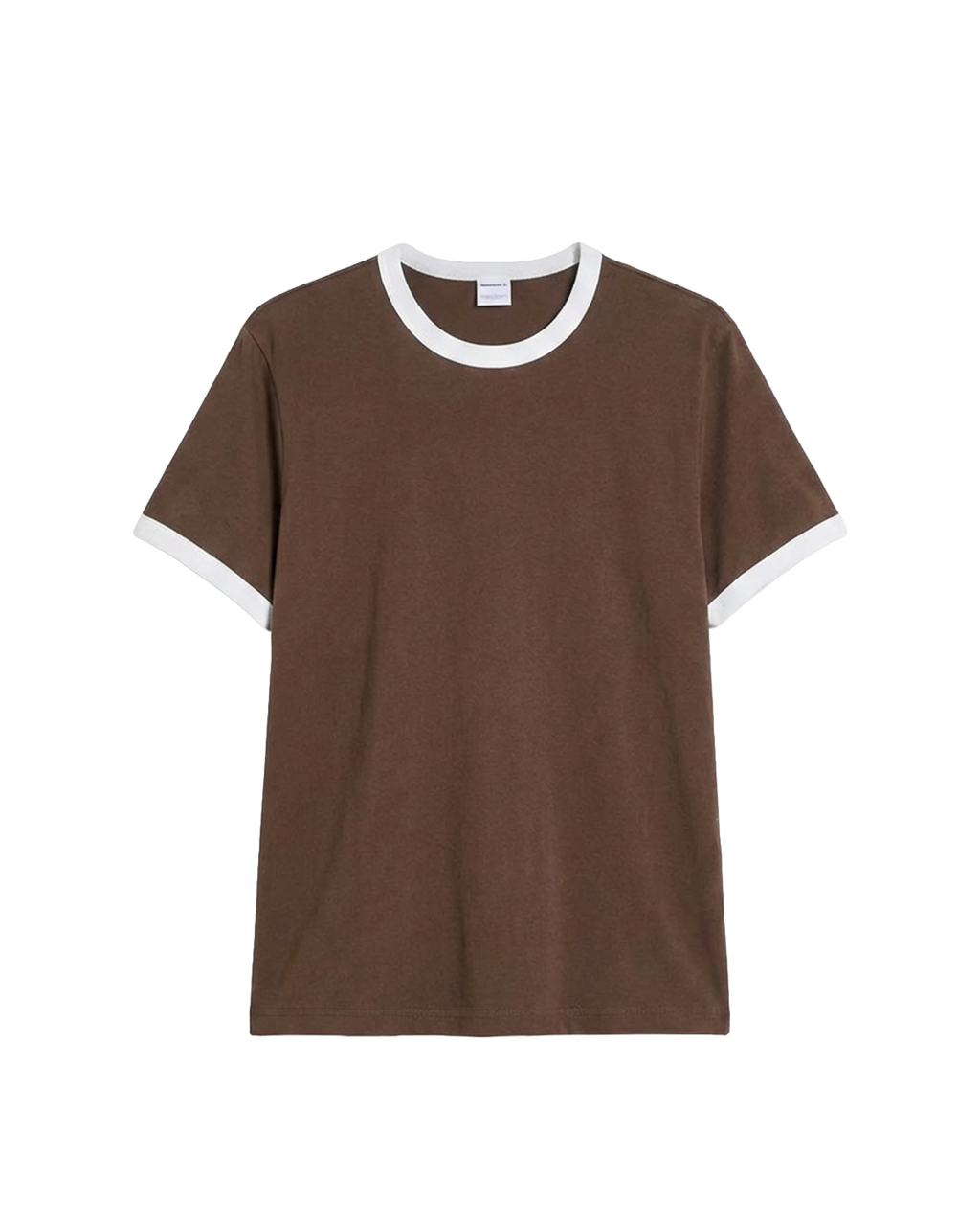 Brown Ringer T-Shirt Eleven Percent