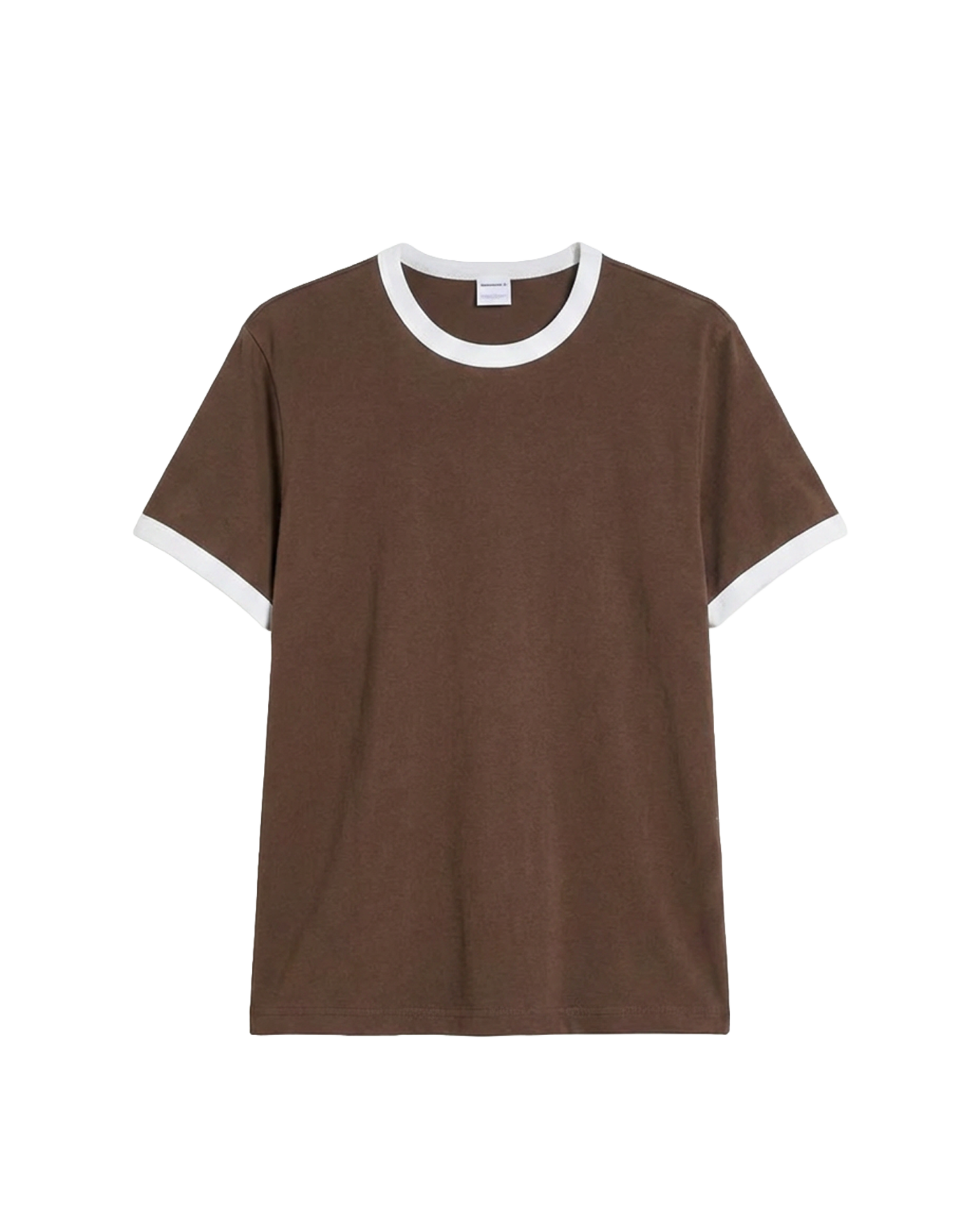 Brown Ringer T-Shirt Eleven Percent